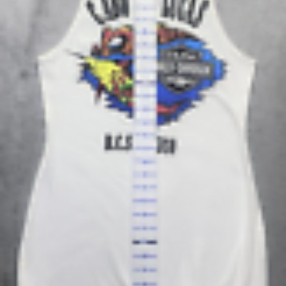 VTG Harley Davidson Single Stitch Hanes Beefy T Tank Top Cabo San Lucas Size XL - Picture 4 of 7